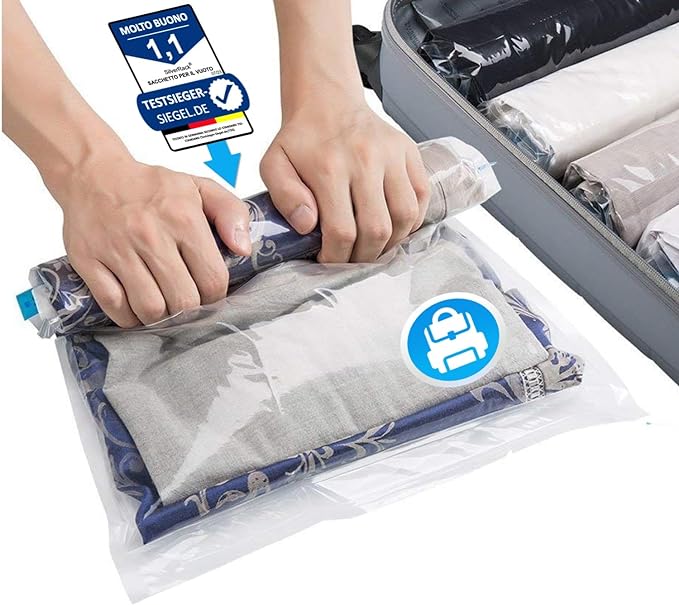 Valigia furba: sottovuoto da viaggio